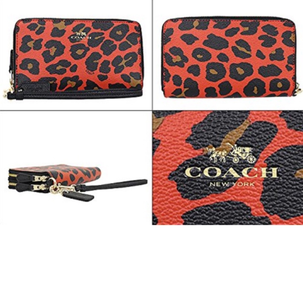 COUCH DOUBLE ZIP PHONE WALLET - Picture 3 of 6